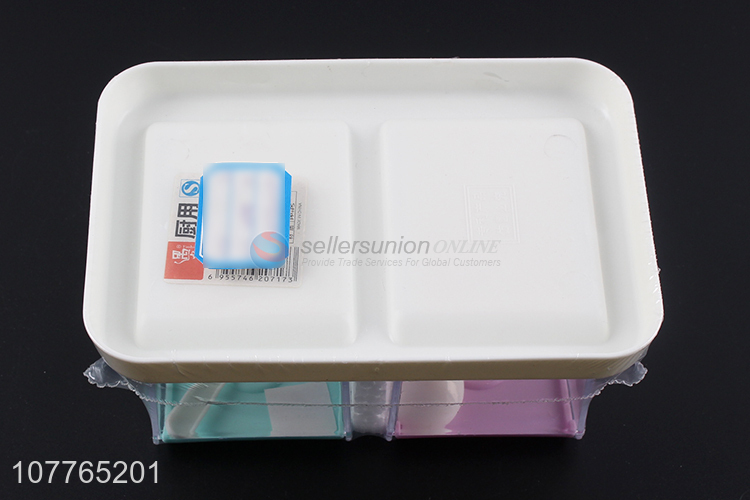 Private label plastic seasoning box plastic salt jar spice jar set