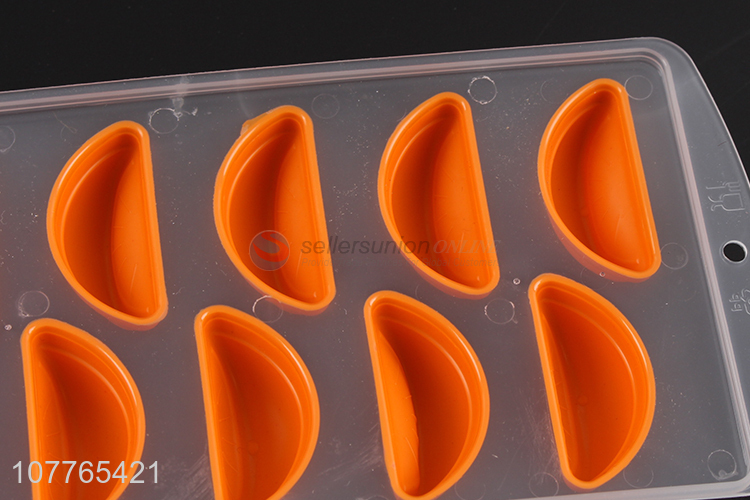 New arrival dumpling shape silicone ice cube tray ice block mold