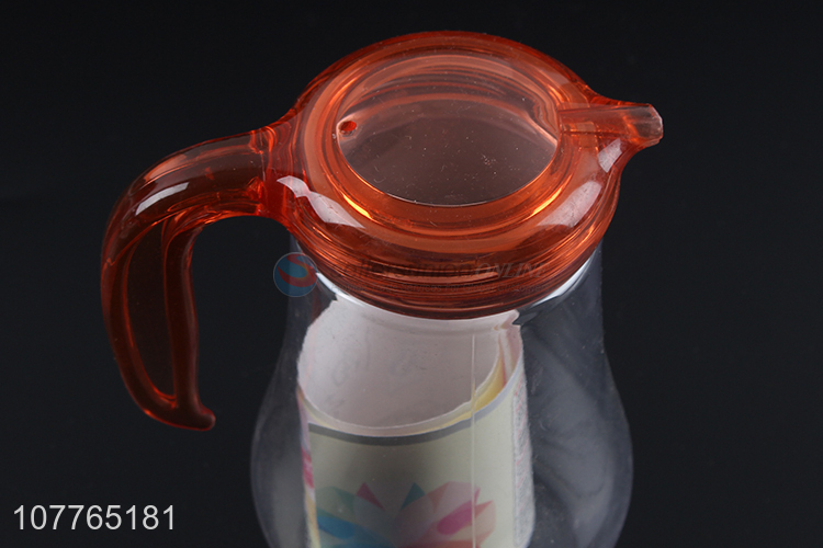 Wholesale large capacity kitchen oil pot soy sauce pot with handle