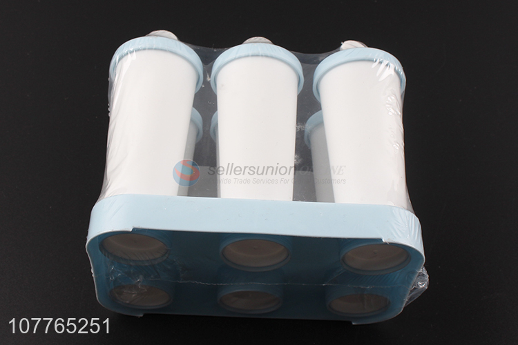 High quality 6 pieces bpa free popsicle mold ice-lolly mold