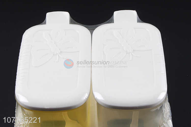Good quality plastic seasoning box salt and pepper box set