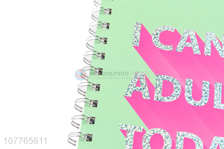 New Arrival Student Writing Book Fashion Spiral Notebook