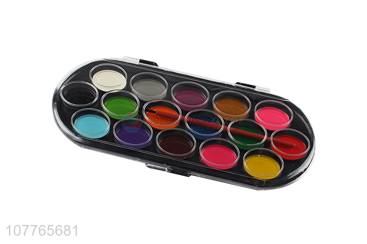 High Quality 16 Colors Watercolor Paint Set Paint Palette