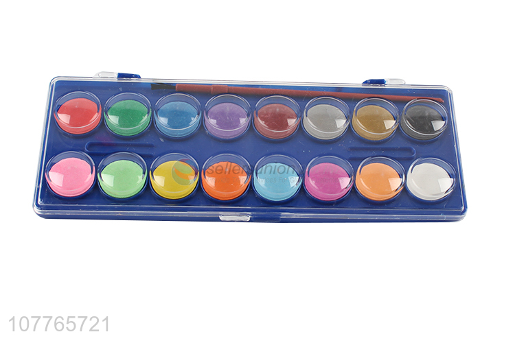 Popular 18 Color Drawing Painting Art Palette Solid Paint Set