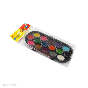 High Quality 16 Colors Watercolor Paint Set Paint Palette