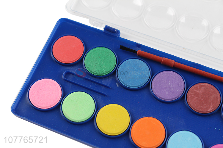 Popular 18 Color Drawing Painting Art Palette Solid Paint Set