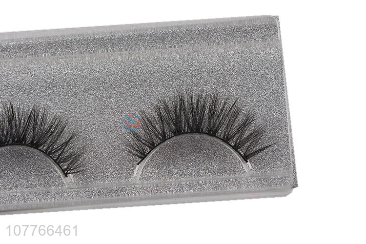 Spot wholesale 5D false eyelashes display box black false eyelashes