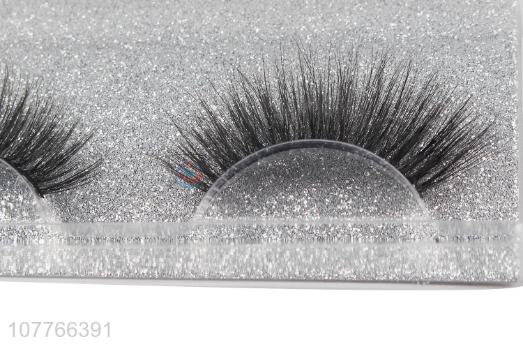 Wholesale natural makeup 3D synthetic onion paper false eyelashes