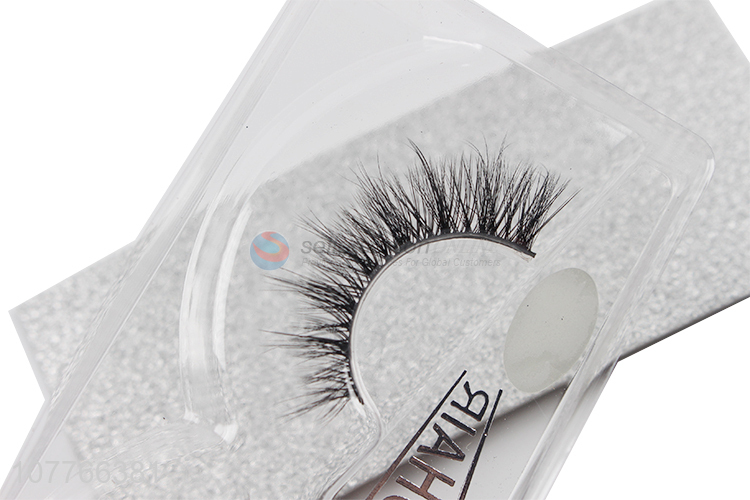 Hot selling natural nude makeup 5D synthetic onion paper false eyelashes