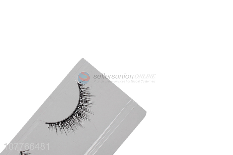 Popular ladies waterproof eyelashes 8D three-dimensional cross eyelashes