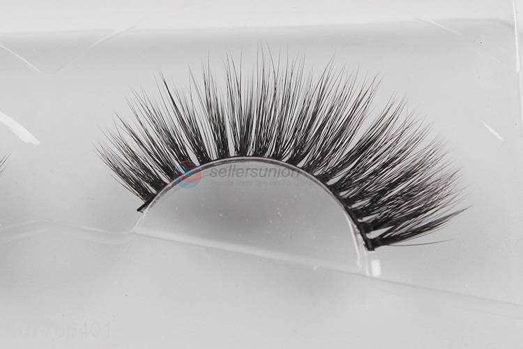 High quality mink hair eyelashes 6D three-dimensional cross eyelashes