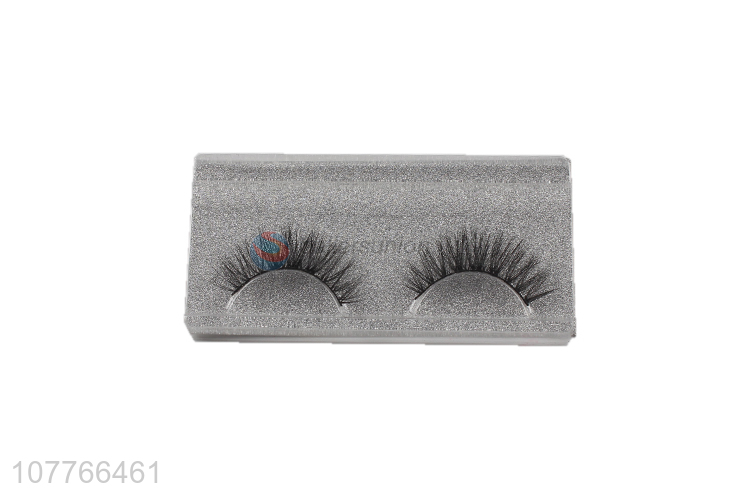Spot wholesale 5D false eyelashes display box black false eyelashes