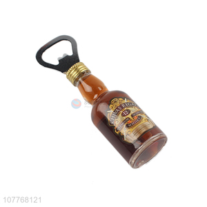 Fashion Wine Bottle Shape Bottle Opener Cool <em>Fridge</em> <em>Magnet</em>