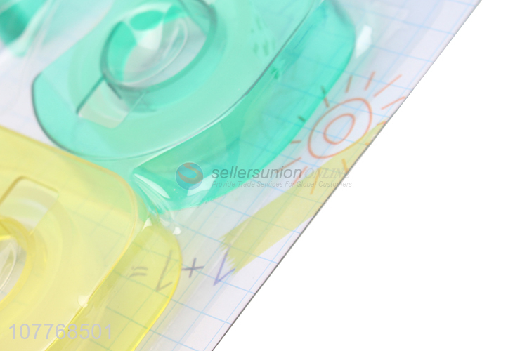 Hot selling student tape hand account paper tape comes with divider