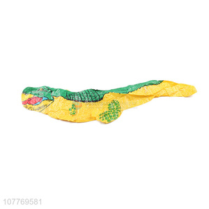 Hot sale animal crocodile shape inflatable toys for kids
