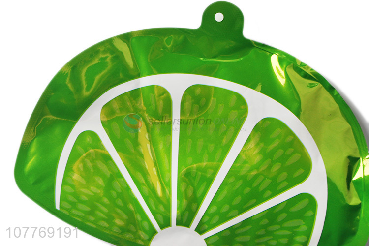 New design fruit shape aluminum film balloon for decoration