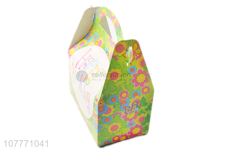 Best selling colourful candy gift packing box for birthday party