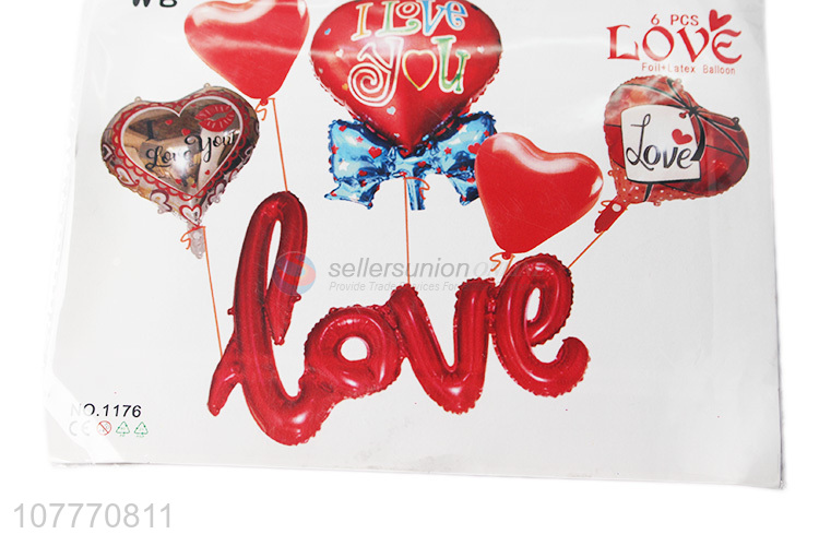 Wholesale love letter balloon valentine's day confession balloon