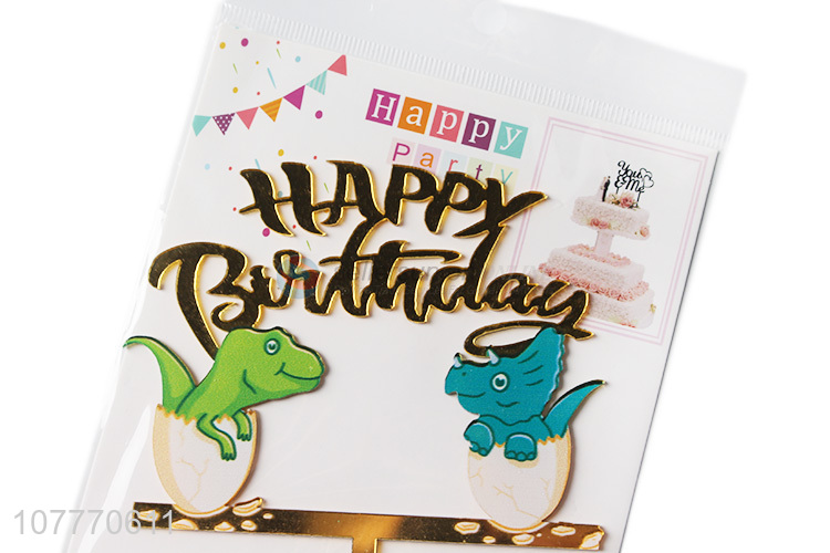 Hot sale cute design cartoon cake decorative topper