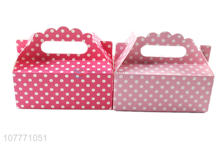 Cheap price durable paper packing box for cake or gifts