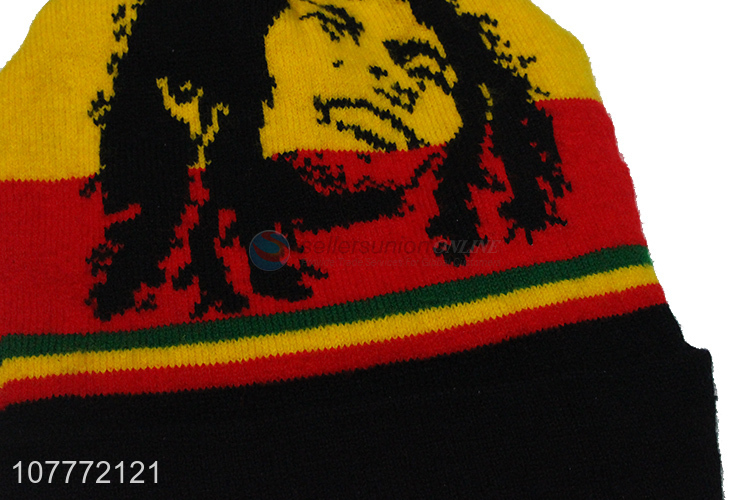 Good price plus velvet warm knitted hat adult comfortable windproof hat