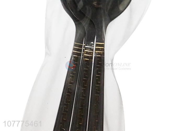 Wholesale Fashion Plating Spoons Dinner Spoon Best Tableware