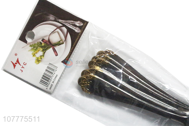 Wholesale Gold-Plated Design Tea Spoon Coffee Spoon