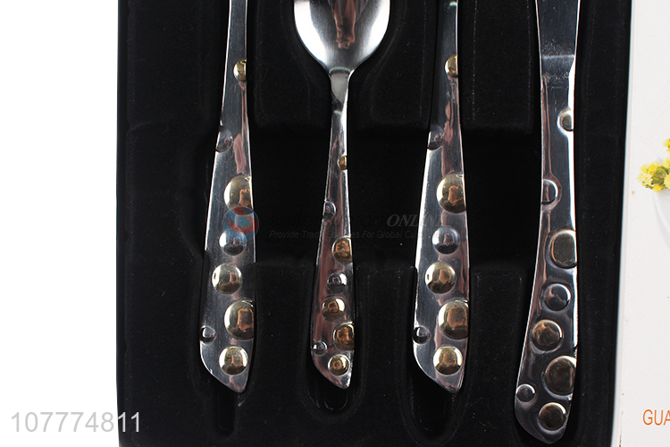Wholesale Fashion Spoon Fork Knife Dinnerware Set