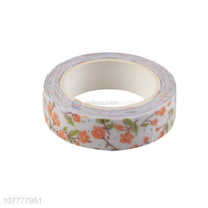 Exquisite popular flower pattern packing tape decorative washi tape