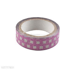 Hot sale plaid washi sticker decorative tapes for scrapbook