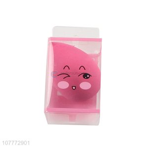 Best selling pink foundation sponge powder puff
