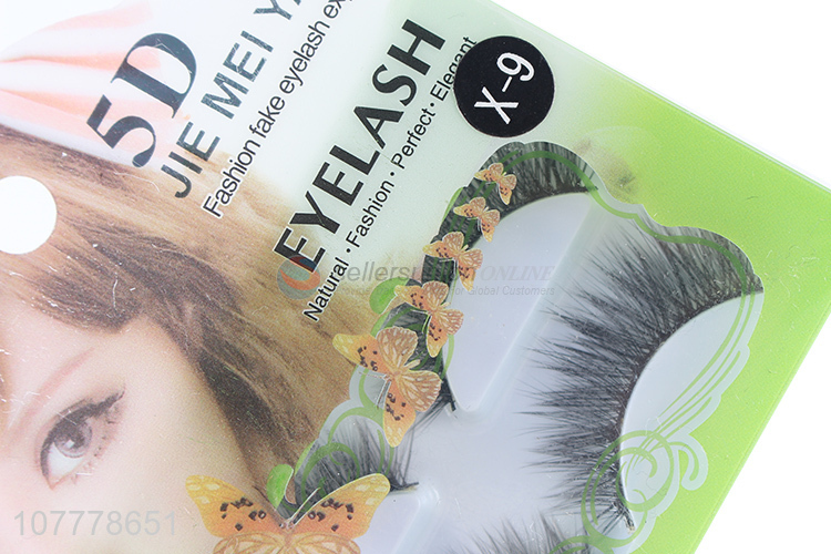 Factory direct sale 5D false eyelash faux mink eyelashes beauty lash