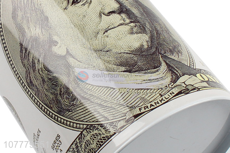 Simple Style Cylinder Piggy Bank Cheap Saving Pot