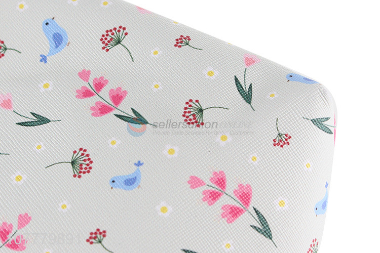 Good sale flower pattern pvc makeup pouch toiletry bag