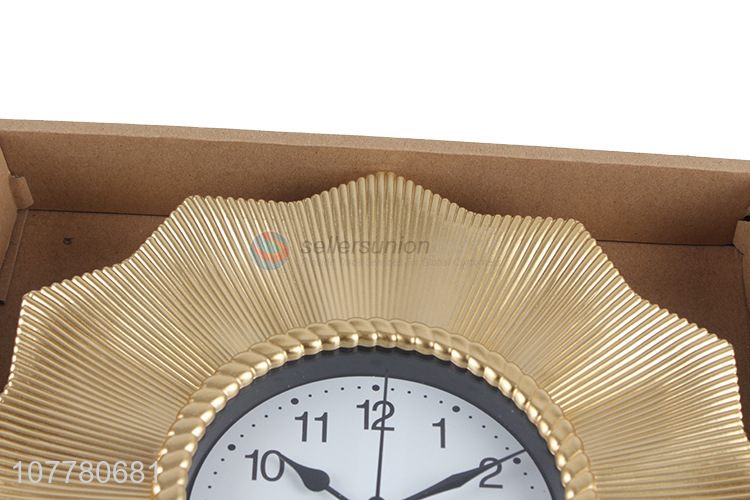 New arrival modern deluxe vintage silence wall clock hanging clock