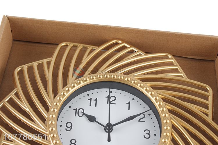 Low price splendid silence quartz wall clock artistic hanging clock