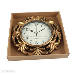 Factory direct sale antique artistic hanging clock for wall decoration
