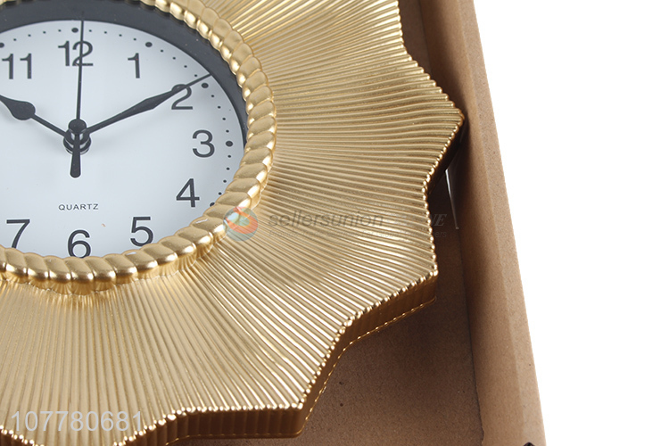 New arrival modern deluxe vintage silence wall clock hanging clock
