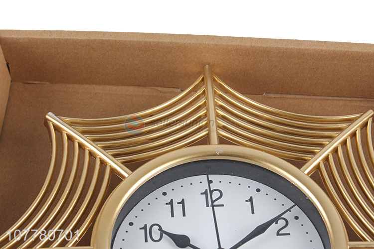 Hot products artistic plastic wall clock aesthetic plastic hanging clock