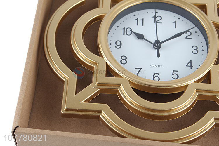 Good quality creative luxury fashionable wall clock silence clock