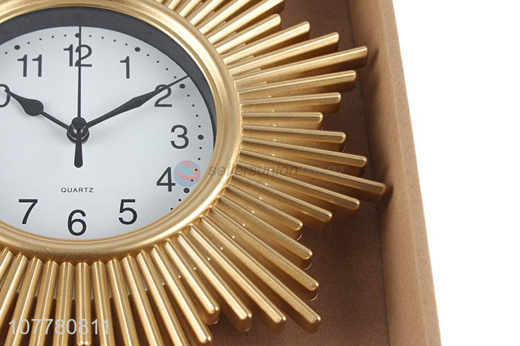 Recent products modern deluxe vintage silence wall clock hanging clock