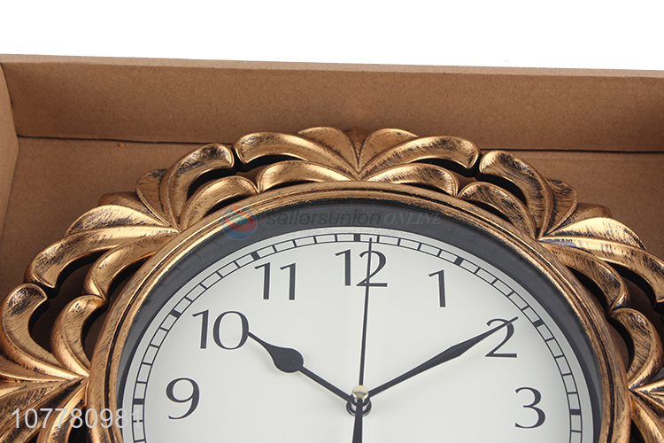 Factory direct sale antique artistic hanging clock for wall decoration