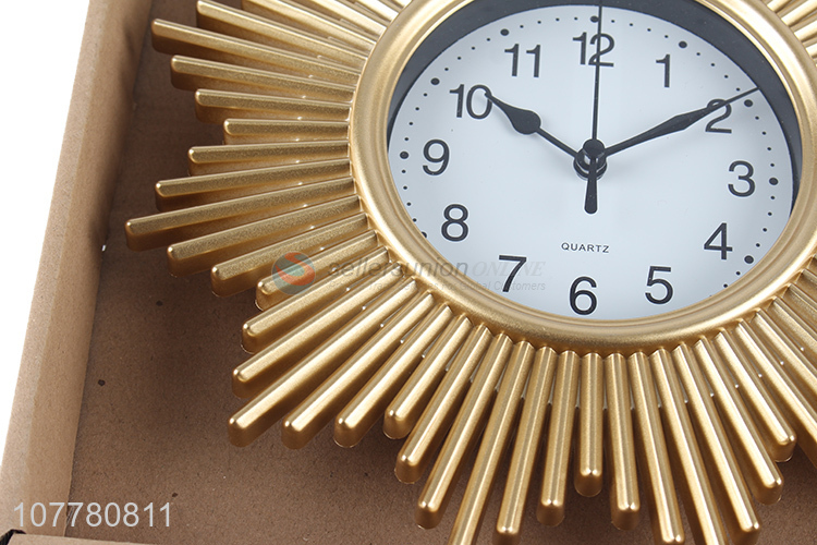 Recent products modern deluxe vintage silence wall clock hanging clock