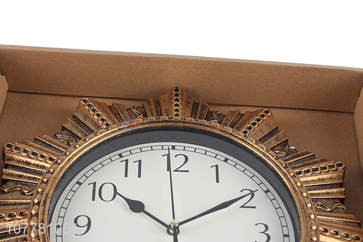 New products high-class quartz wall clock hanging clock for vestibule decor
