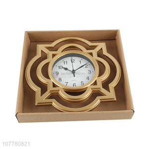 Good quality creative luxury fashionable wall clock silence clock