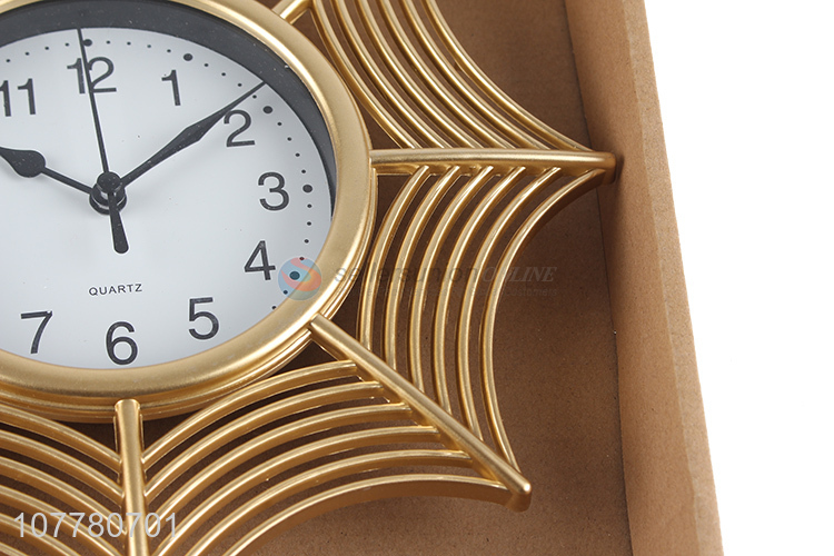 Hot products artistic plastic wall clock aesthetic plastic hanging clock