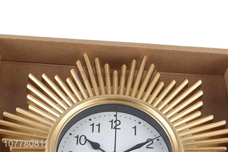 Recent products modern deluxe vintage silence wall clock hanging clock