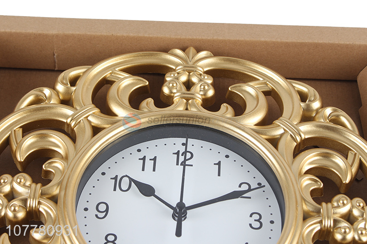 Good sale retro quartz hanging clock for home and hotel decoration