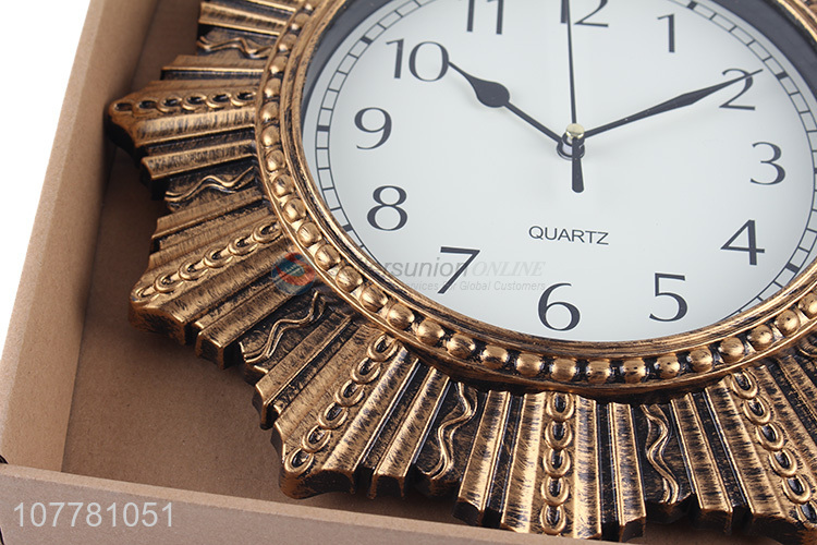 New products high-class quartz wall clock hanging clock for vestibule decor