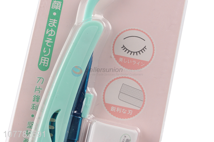 New arrival safety makeup tools folding eyebrow razor
